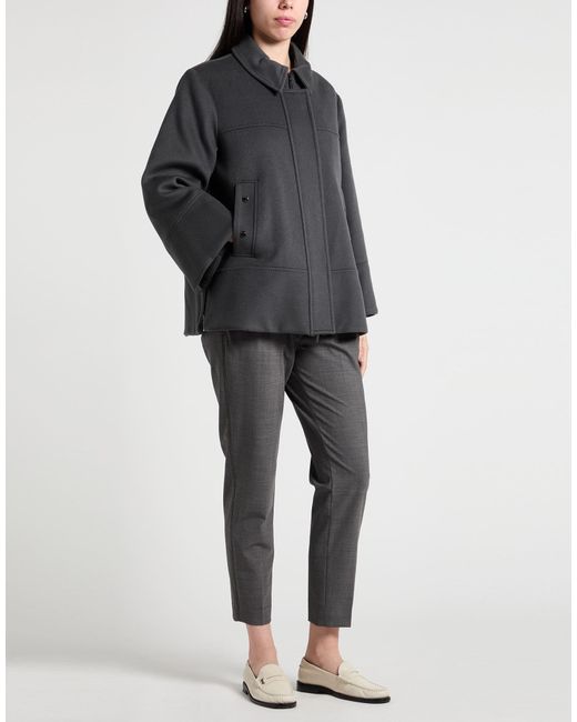 Moorer Gray Coat Wool, Cashmere