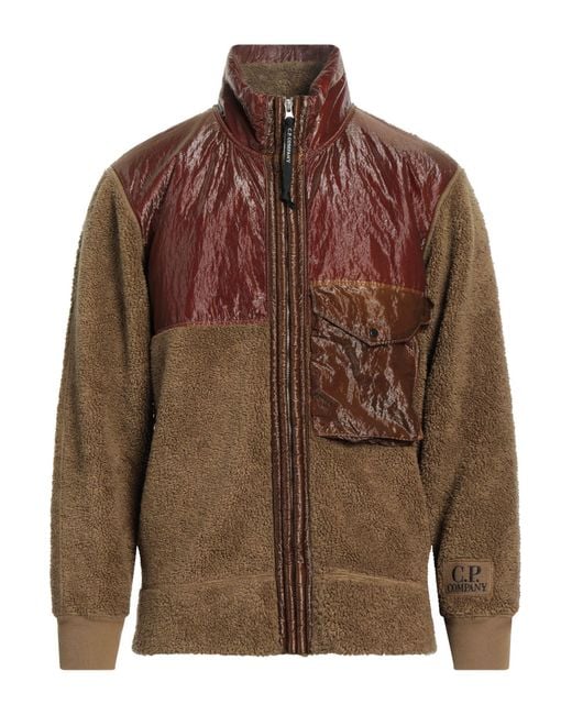 C P Company Brown Shearling & Teddy for men