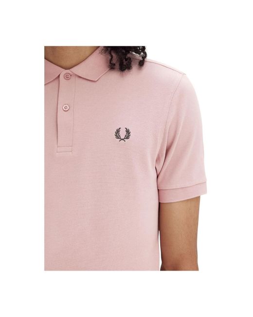 Polo Fred Perry pour homme en coloris Pink