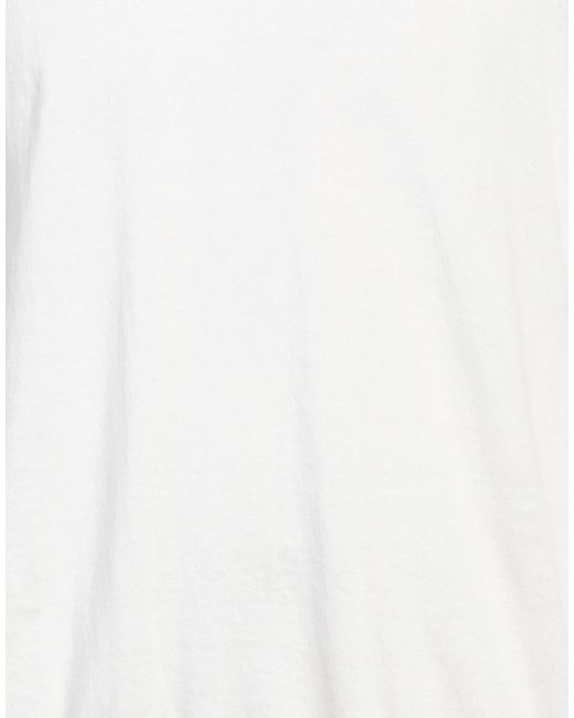 Alpha Studio White Sweater Cotton for men