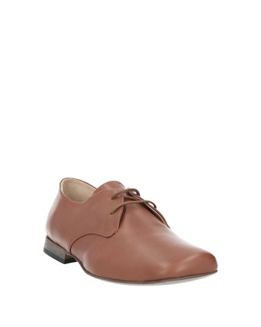 Ixos Brown Lace-up Shoes