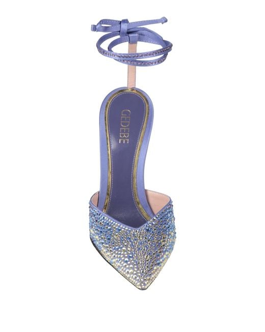 Gedebe Blue Pumps