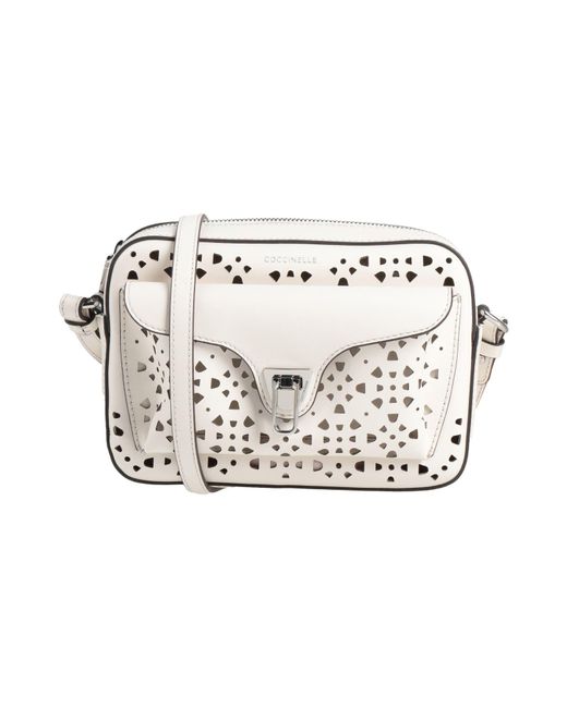 Coccinelle White Cross-Body Bags