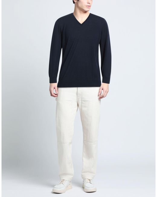 Drumohr Blue Jumper for men
