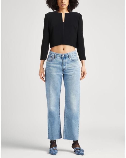 Theory Black Jacket Polyester, Triacetate