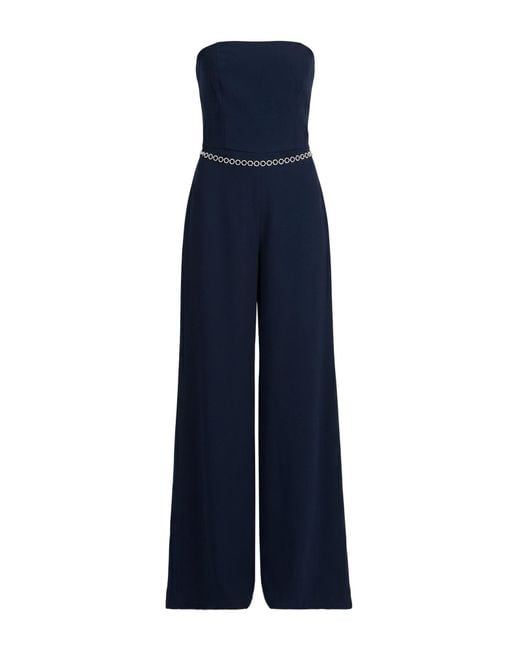 Siste's Blue Capsule Jumpsuit Polyester, Elastane