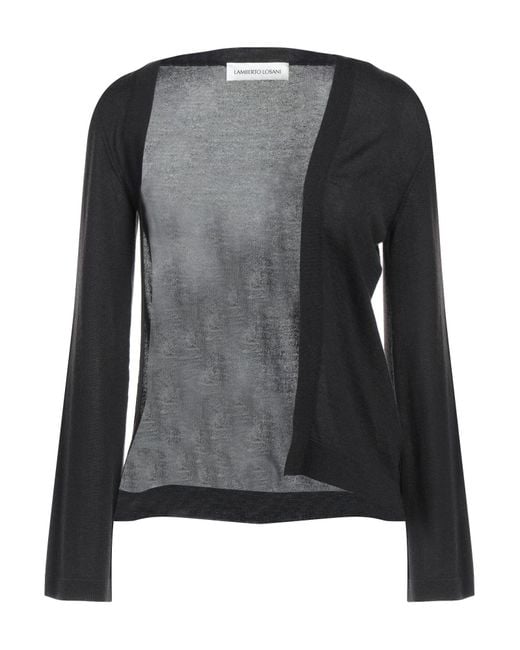 Lamberto Losani Black Strickjacke