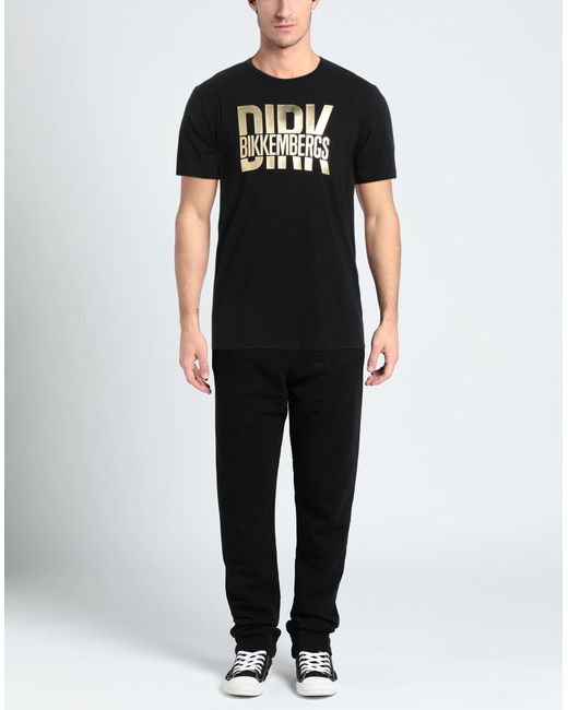 Dirk Bikkembergs Black T-shirt for men