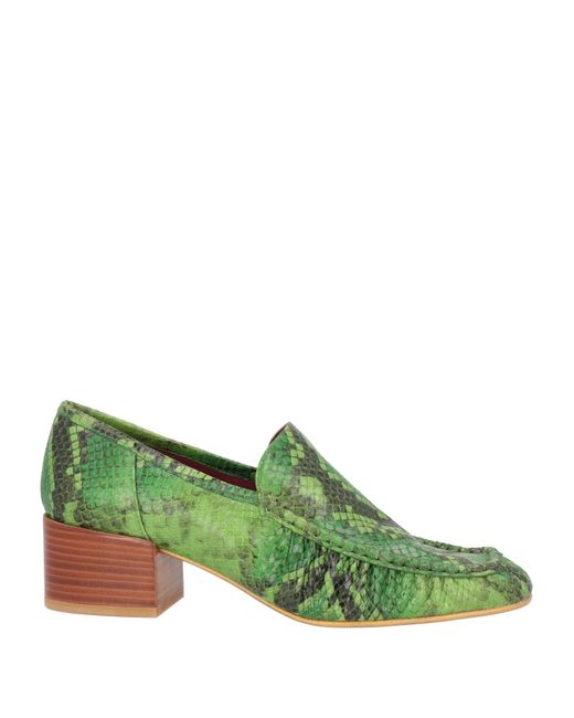 Avril Gau Green Loafers