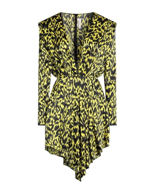 Alexandre Vauthier Green Mini Dress