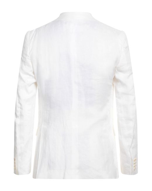 Dolce & Gabbana White Blazer for men