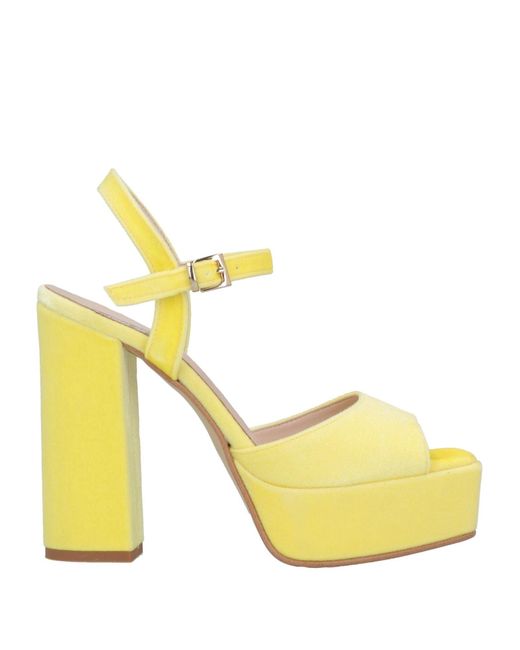 Divine Follie Yellow Sandals