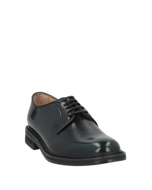 Doucal's Black Lace-up Shoes