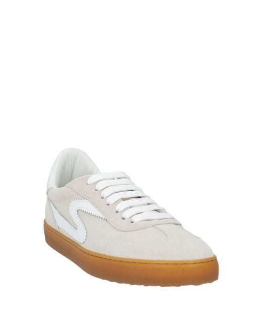 Stuart Weitzman White Light Sneakers Calfskin