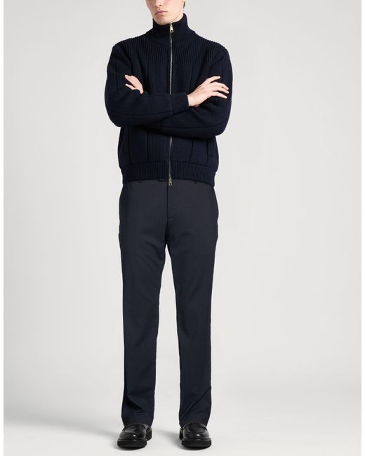 Lardini Blue Pants Polyester, Wool, Elastane for men