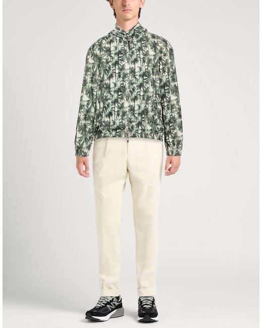 ARMANI EXCHANGE Green Military Jacket Polyester for men