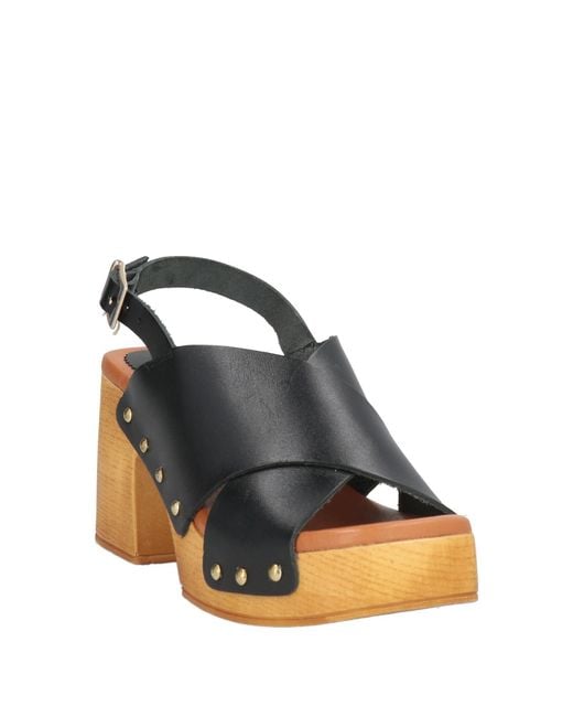 SOFIA MARE Black Sandals