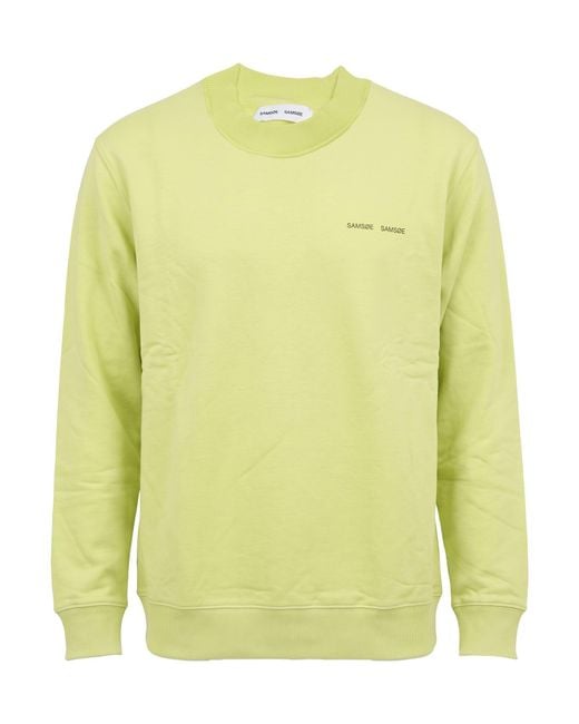 Samsøe & Samsøe Yellow Sweatshirts for men