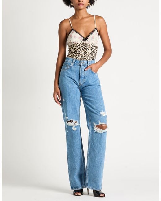 Anine Bing Blue Jeans Cotton, Organic Cotton