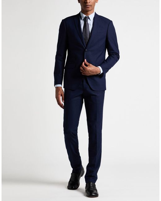 Domenico Tagliente Blue Suit for men