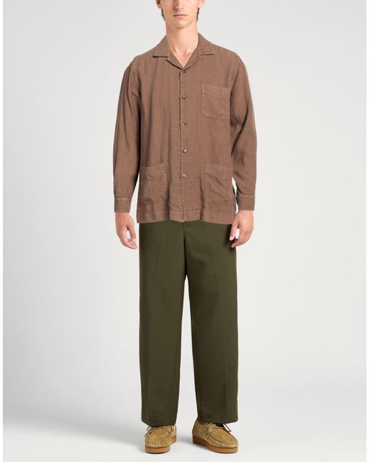 Boglioli Brown Jacket Linen for men