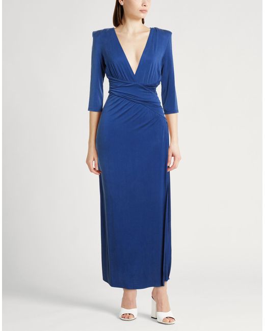 Liu Jo Blue Maxi-Kleid