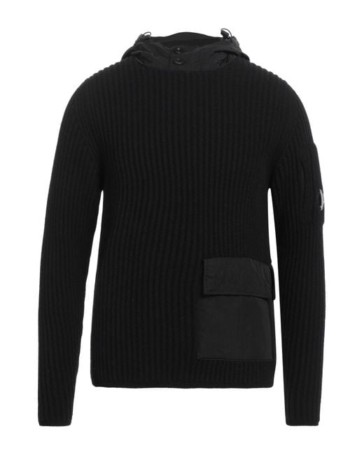 C P Company Black Turtleneck for men