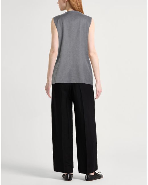 ViCOLO Gray Tailored Vest Polyester, Viscose, Elastane
