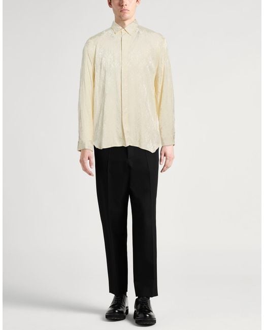John Varvatos White Shirt Viscose for men