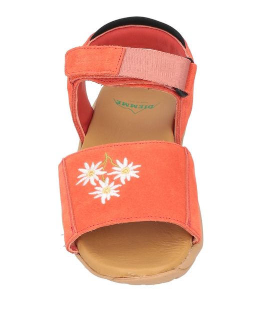 Diemme Red Sandals