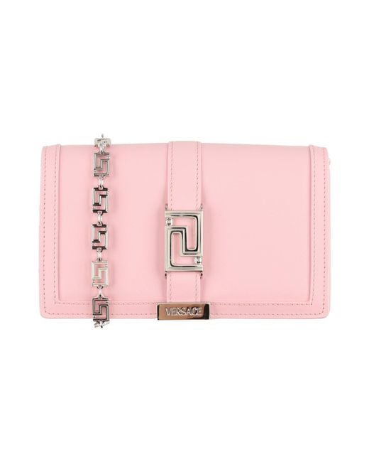 Versace Pink Crossbody Wallet