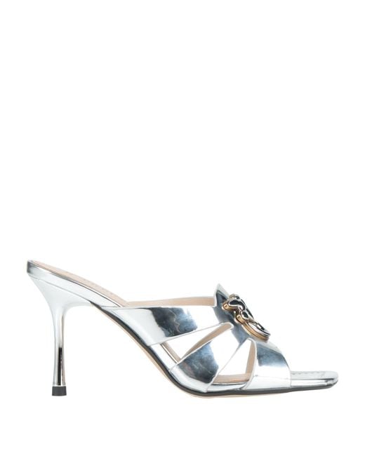 Pinko White Sandals
