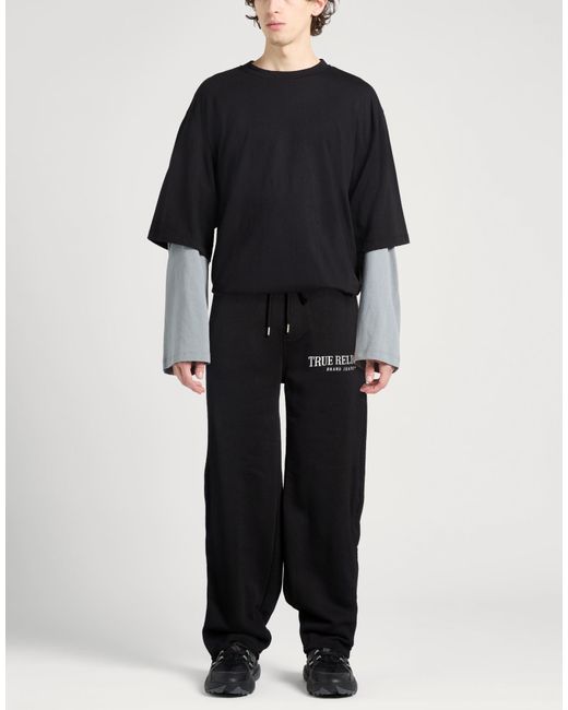 True Religion Black Pants for men