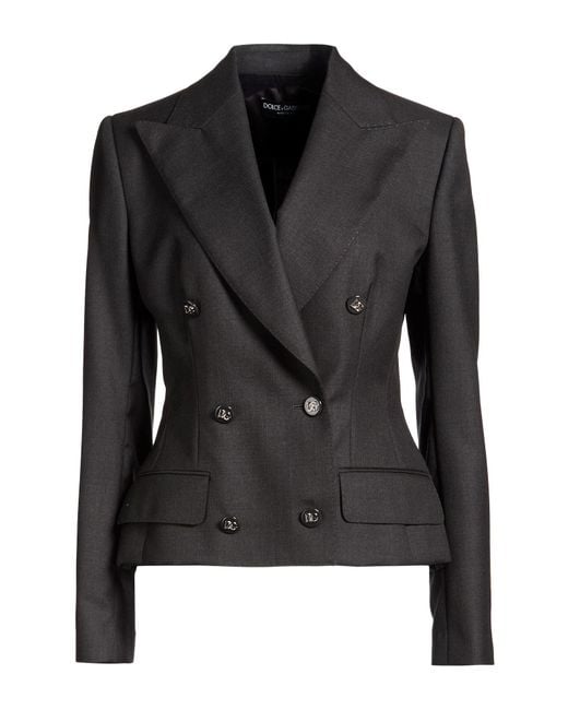 Dolce & Gabbana Black Blazers