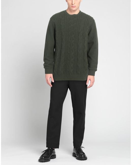 M.Q.J. Green Military Sweater Polyamide, Wool, Viscose, Cashmere for men