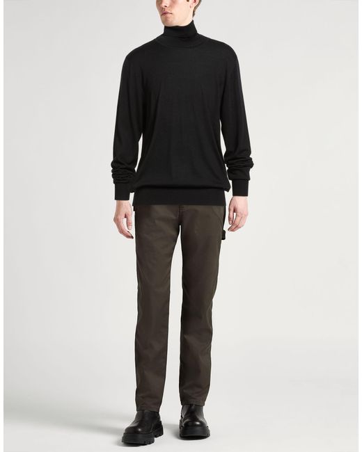 Aspesi Black Turtlenecks for men