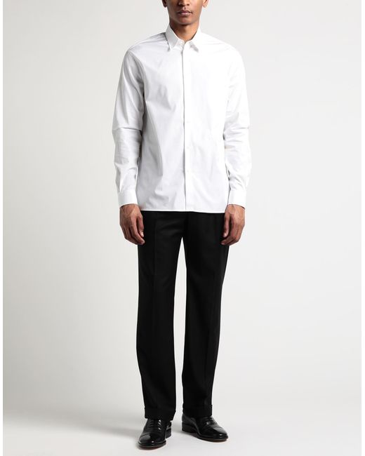 Camisa Versace de hombre de color White