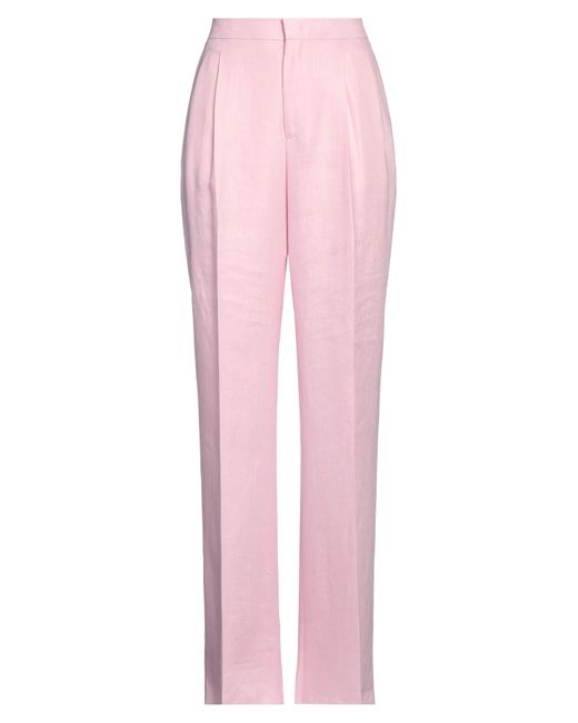 Pantalone di Tagliatore 0205 in Pink