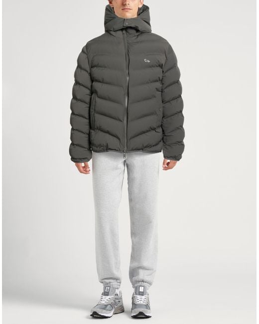 Harmont & Blaine Gray Military Puffer Nylon, Elastane for men