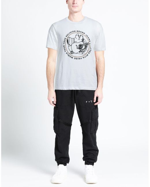 True Religion Gray T-shirt for men
