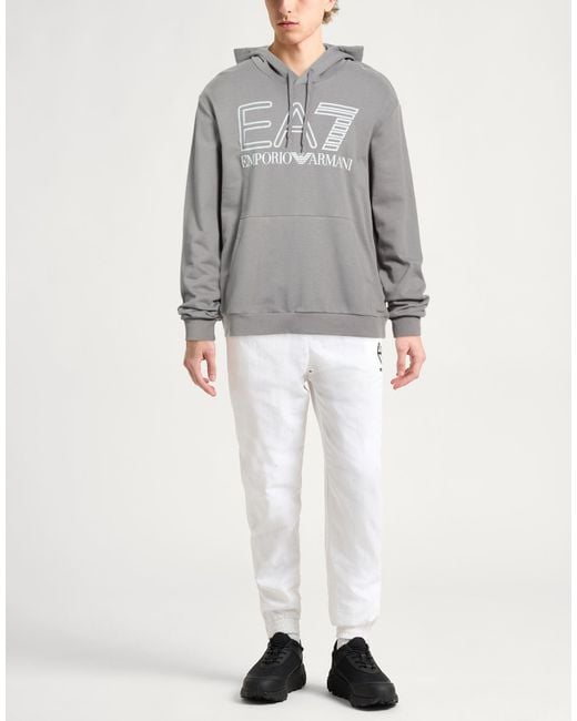 EA7 Gray Sweatshirts for men
