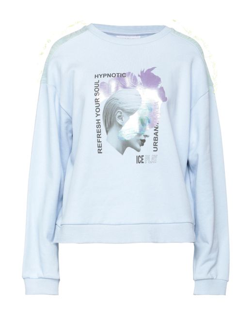 Ice Play Blue Sweatshirt