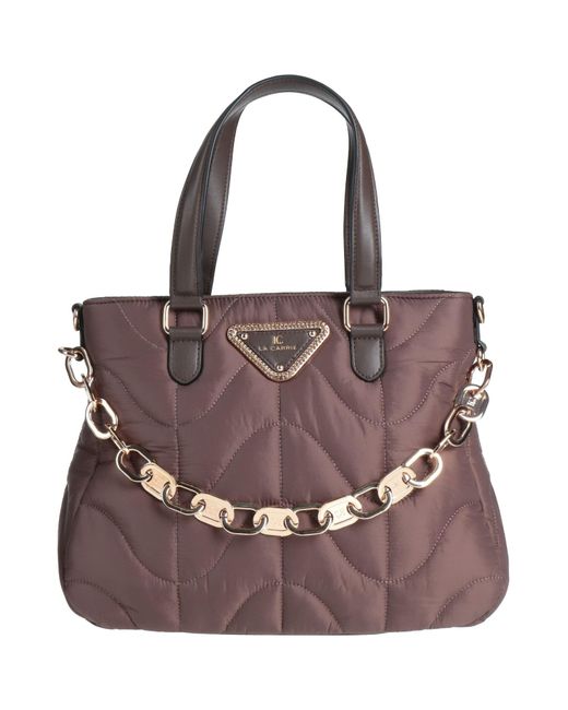 La Carrie Purple Handbag