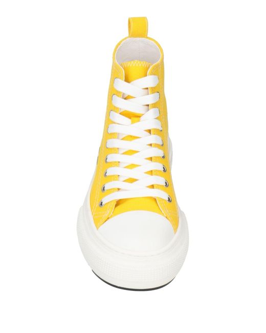 DSquared² Yellow Sneakers