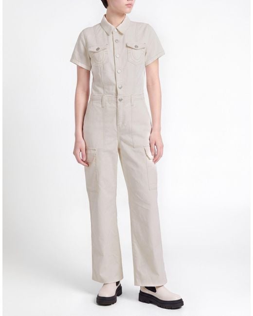 True Religion White Jumpsuit