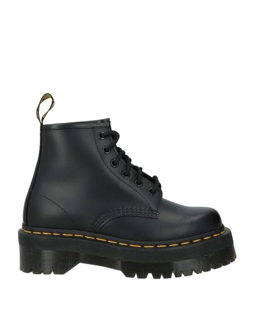 Dr. Martens Black Ankle Boots Leather