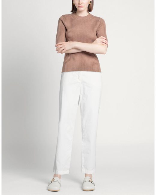 ARMANI EXCHANGE White Pants Cotton