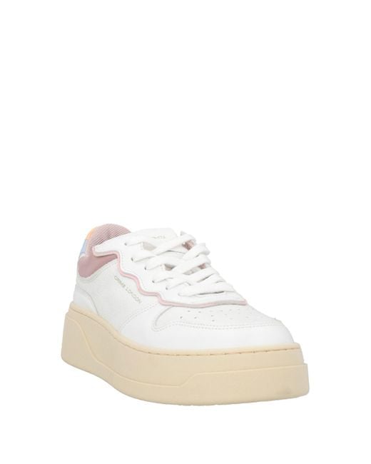 Crime London White Trainers