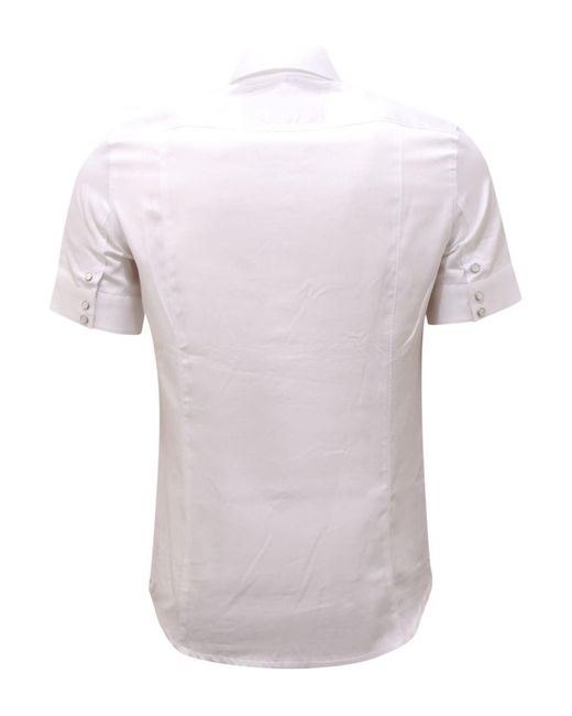 Camicia di Neil Barrett in White da Uomo