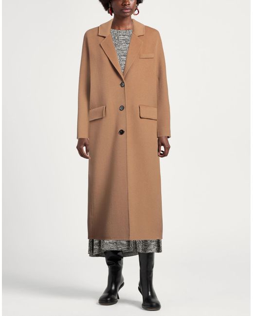 Alpha Studio Brown Coat